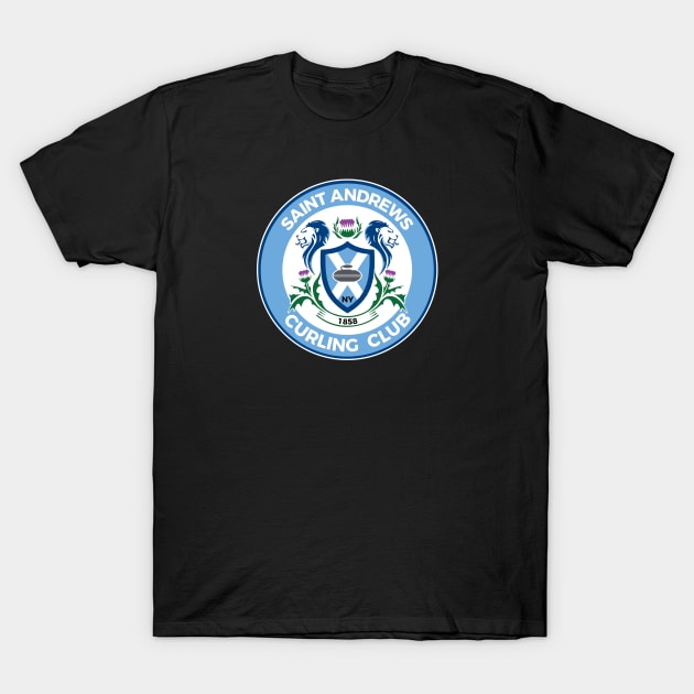 Saint Andrews Curling Club T-Shirt by JP